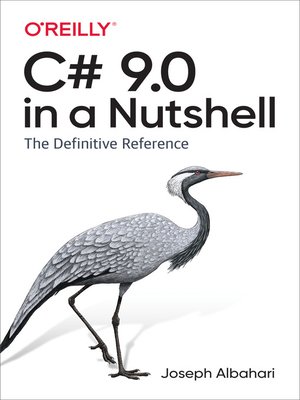 cover image of C# 9.0 in a Nutshell